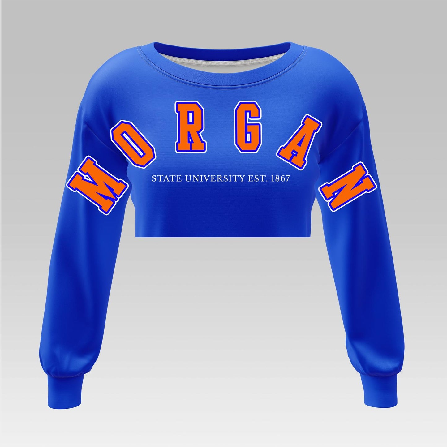 BLUE MORGAN STATE BADDIE CROP
