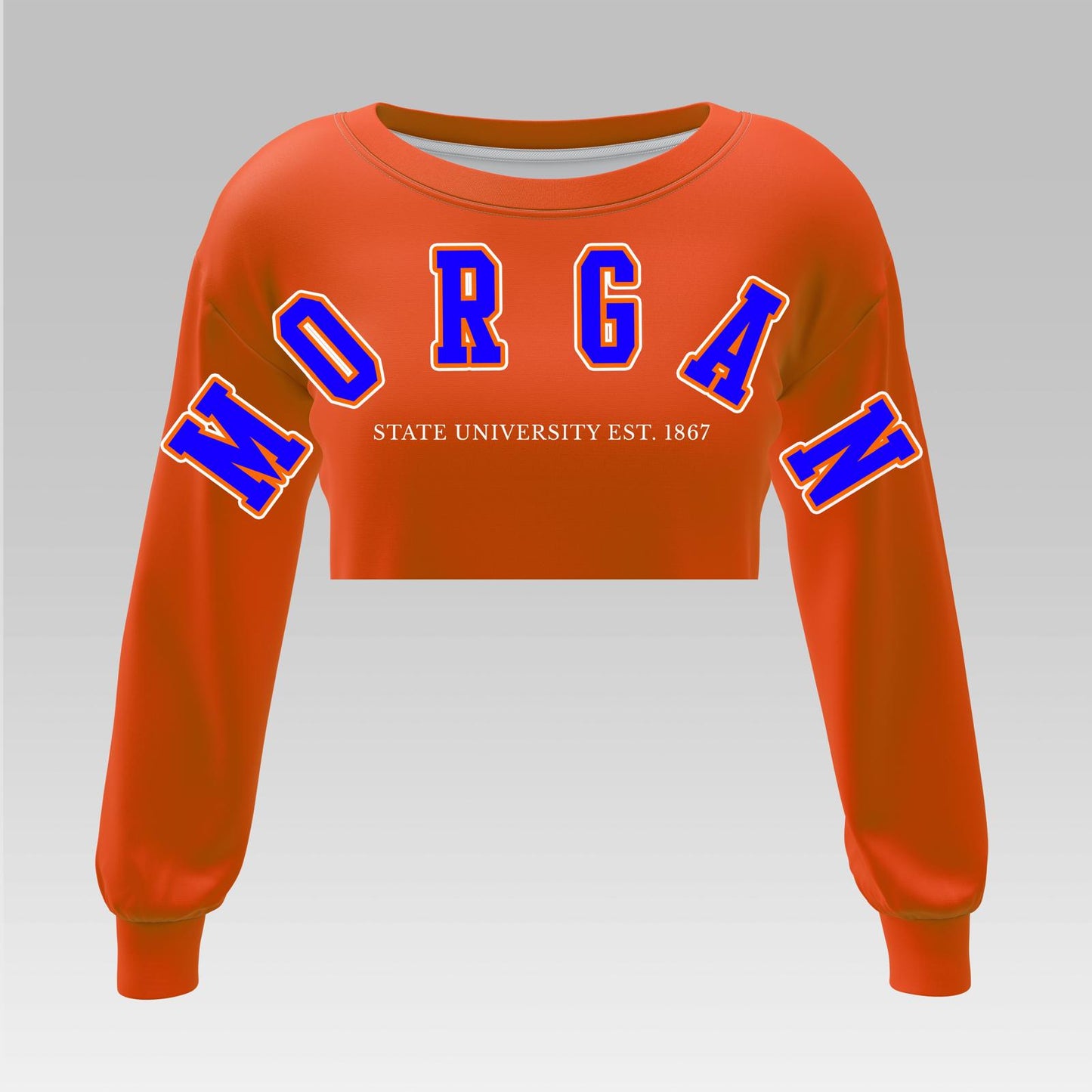 ORANGE MORGAN STATE BADDIE CROP