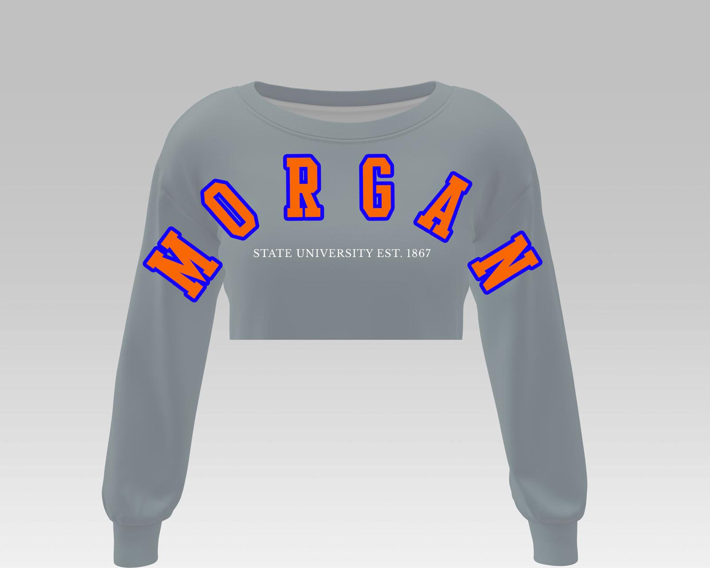 GRAY MORGAN STATE BADDIE CROP